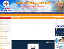 Tablet Screenshot of pcdienbien.com.vn